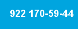 922 170-59-44